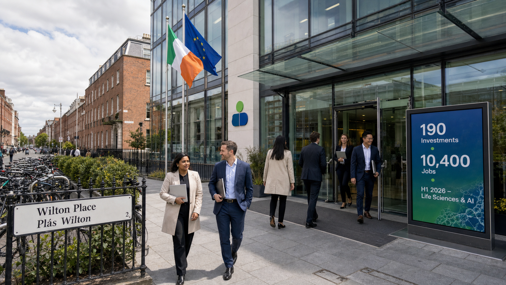 IDA Ireland Secures 190 Investments and 10,400 Jobs in Strong First Half of 2026 Led by Life Sciences and AI