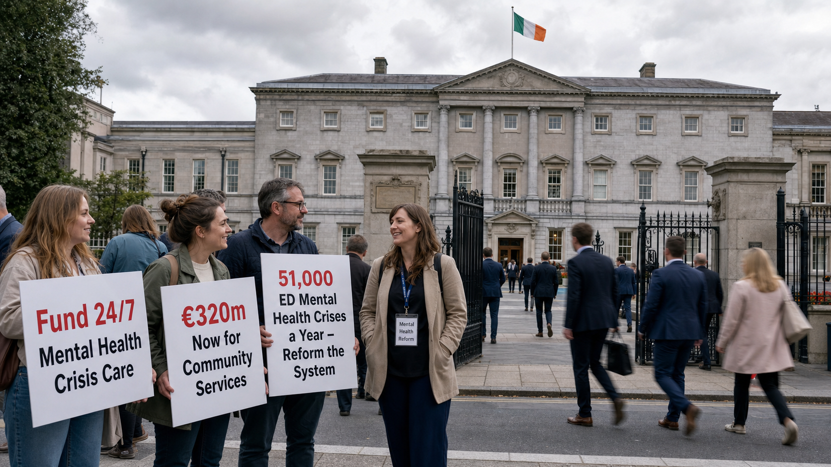 Mental Health Reform Calls for €320 Million Investment and 24/7 Crisis Services as 51,000 Annual ED Presentations Exposed