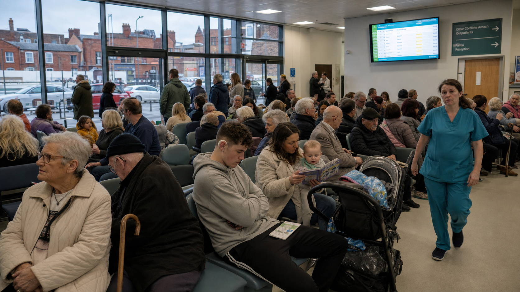Ireland's Hospital Waiting Lists Near One Million as Community Care Waits Reach 13 Years in Postcode Lottery