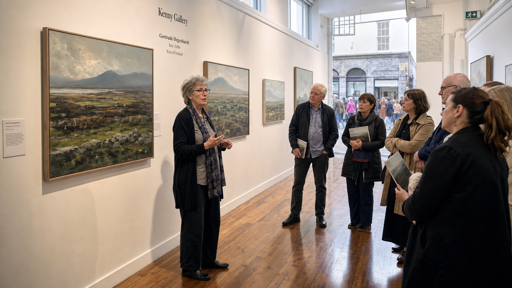 Kenny Gallery Celebrates Gertrude Degenhardt's Luminous New Exhibition of Irish Landscape Paintings