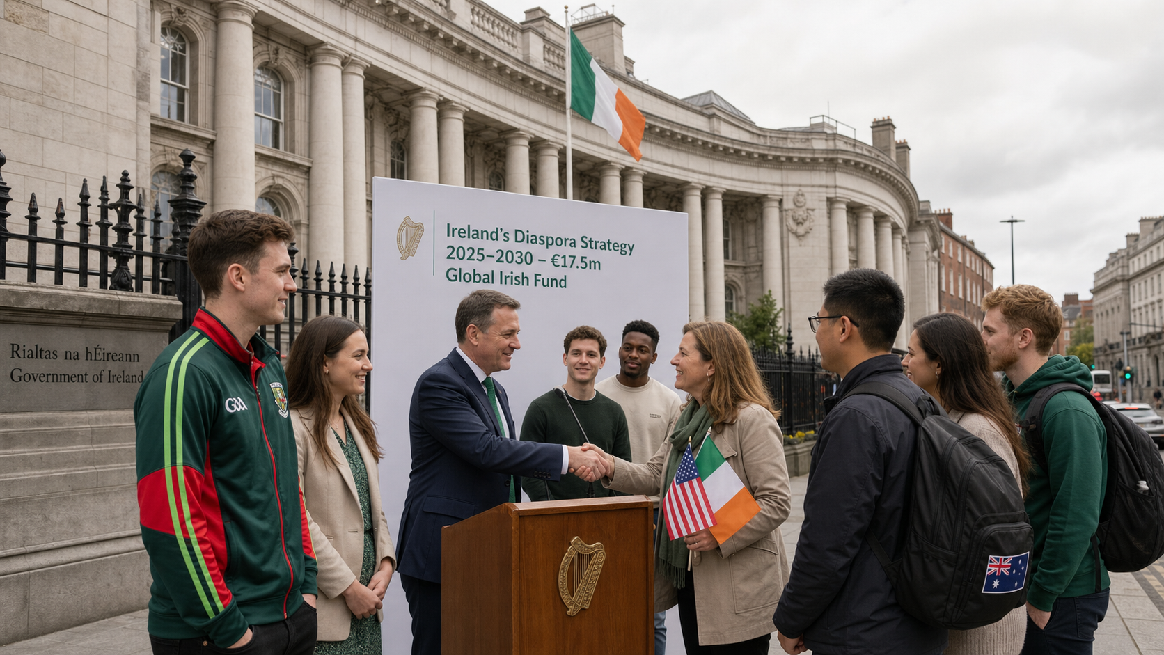 Ireland Launches Third Diaspora Strategy with β¬17.5 Million Fund to Strengthen Global Irish Community Ties