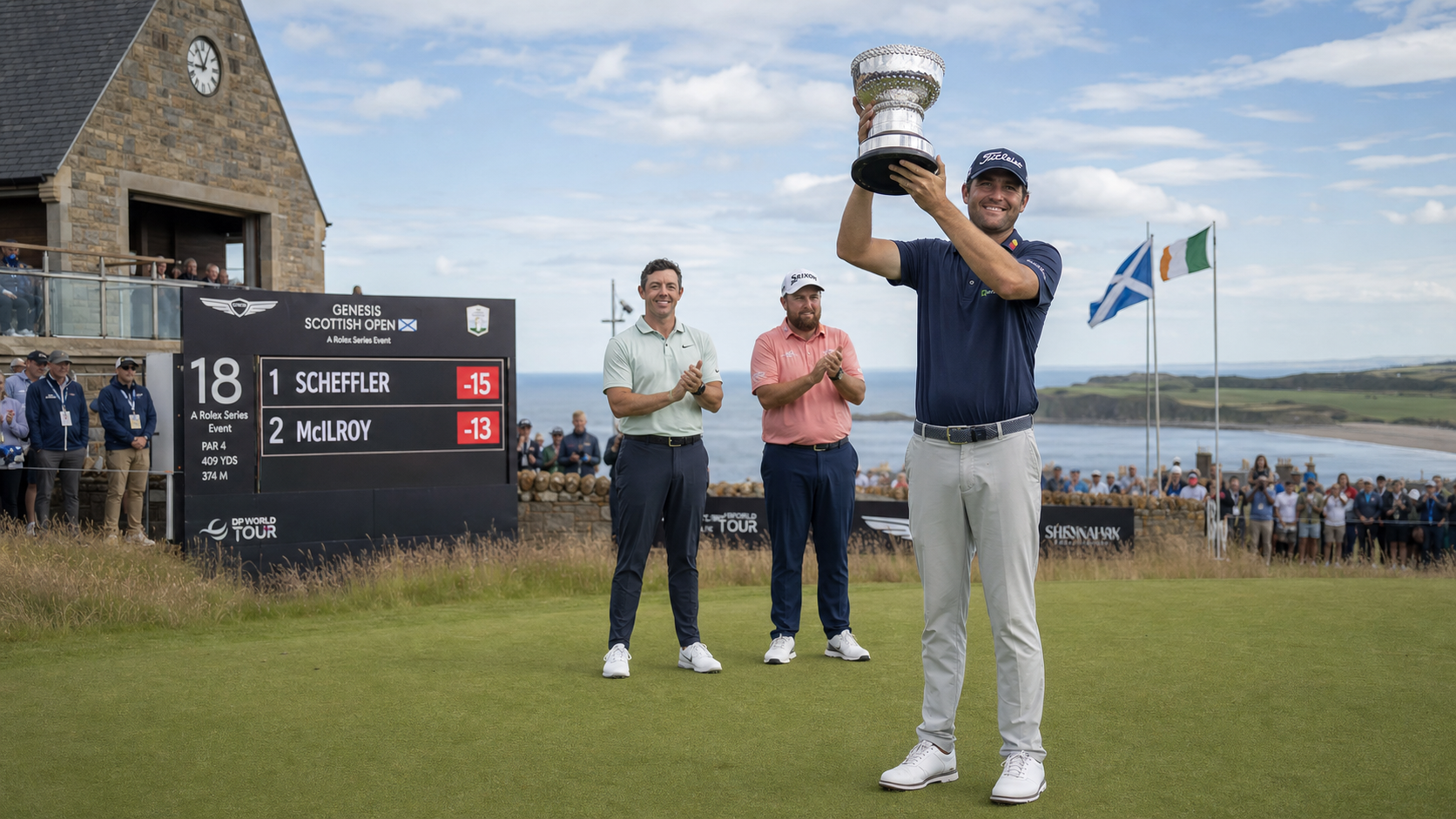 Gotterup Defends Scottish Open Title as McIlroy Finishes Runner-Up Ahead of The Open