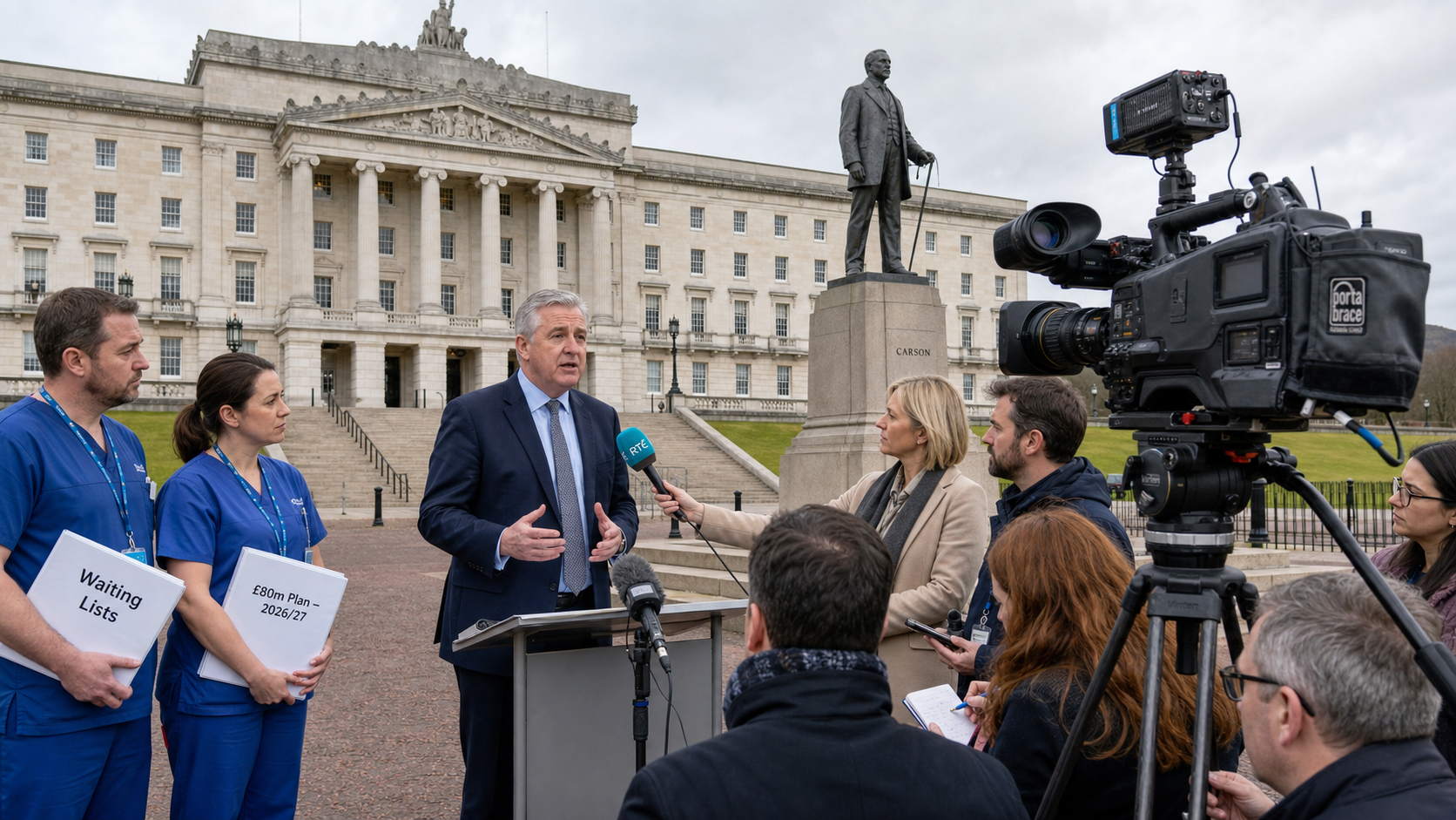 Health Minister Nesbitt Unveils £80 Million Ringfenced Plan to Tackle Northern Ireland's Waiting List Crisis