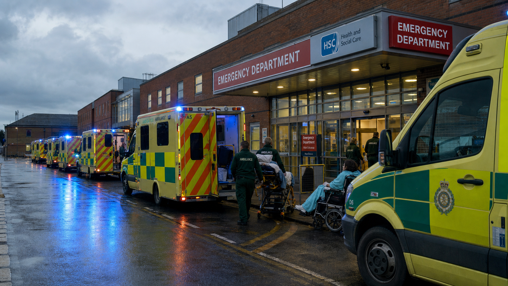 Northern Ireland A&E Departments in Crisis as Average Waits Exceed 13 Hours at Some Hospitals