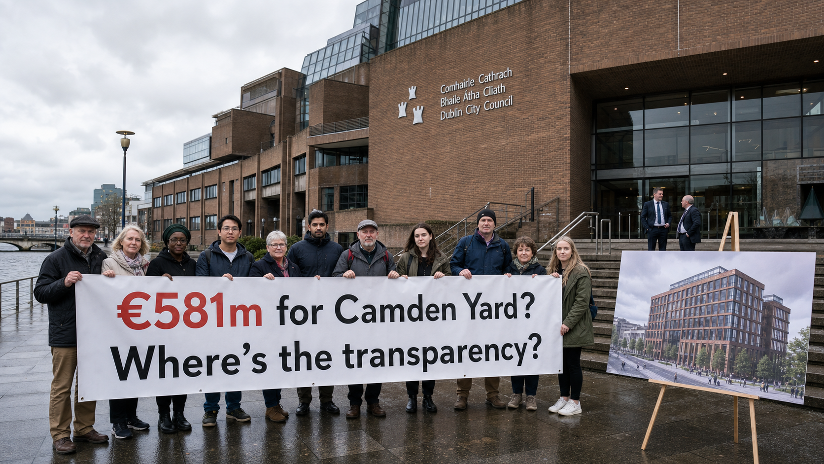 Dublin City Council's €581 Million Camden Yard HQ Move Faces Scrutiny Over Cost and Transparency