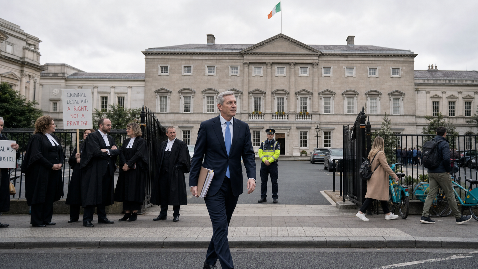 Justice Minister O'Callaghan in Mexican Standoff with Legal Profession Over Criminal Legal Aid Reform