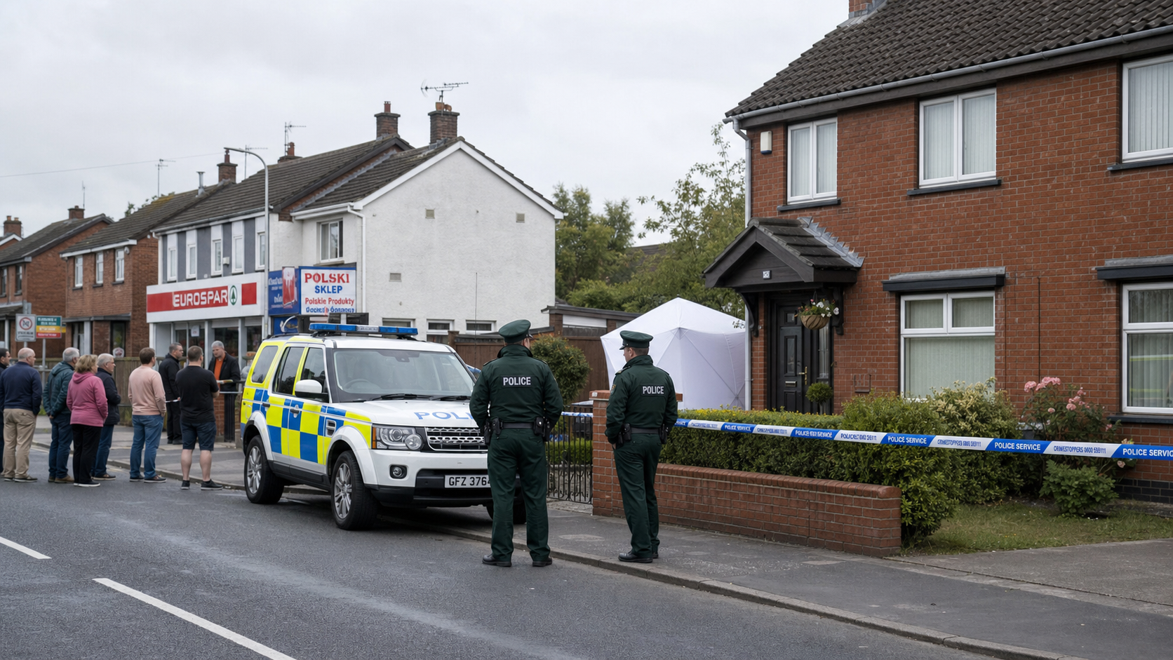 Three Members of Polish Family Found Dead at Ballymena Home in Suspected Double Murder-Suicide