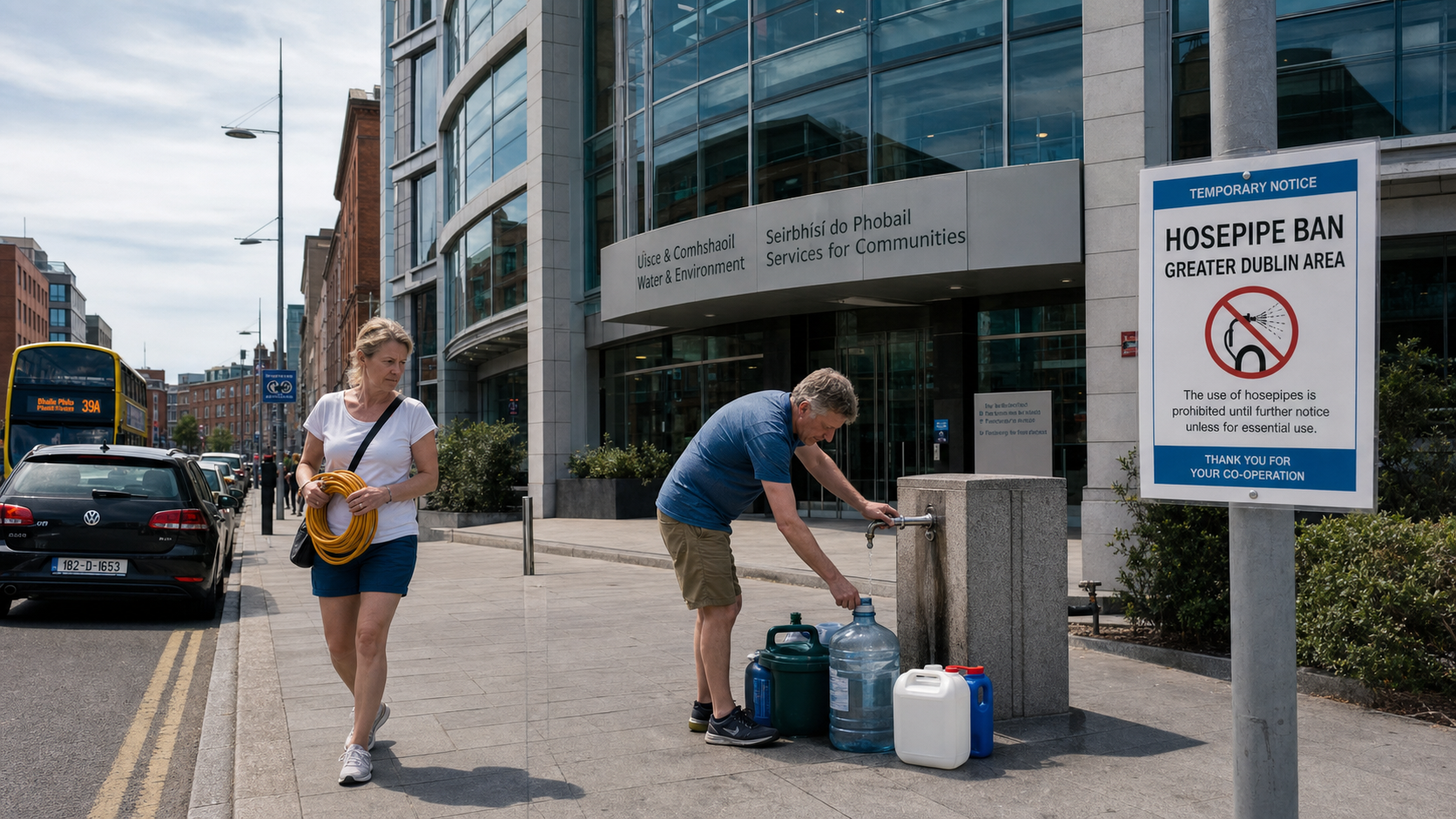Uisce Éireann Hosepipe Ban Signals Deeper Water Infrastructure Challenge as Demand Surges 20 Per Cent Above Normal
