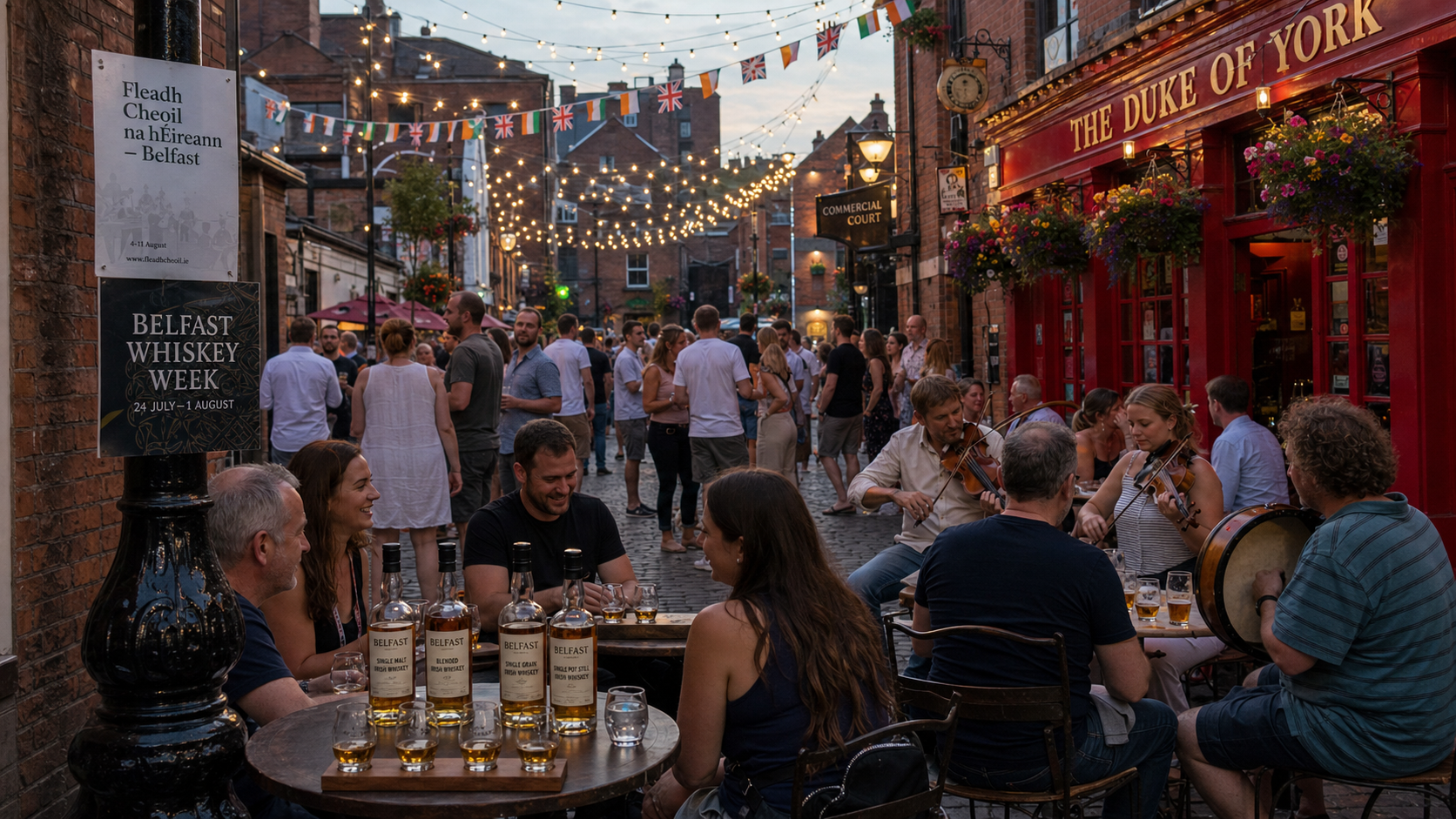 Belfast Prepares for Fleadh Cheoil and Whiskey Week as City Cements Status as Major Cultural Destination