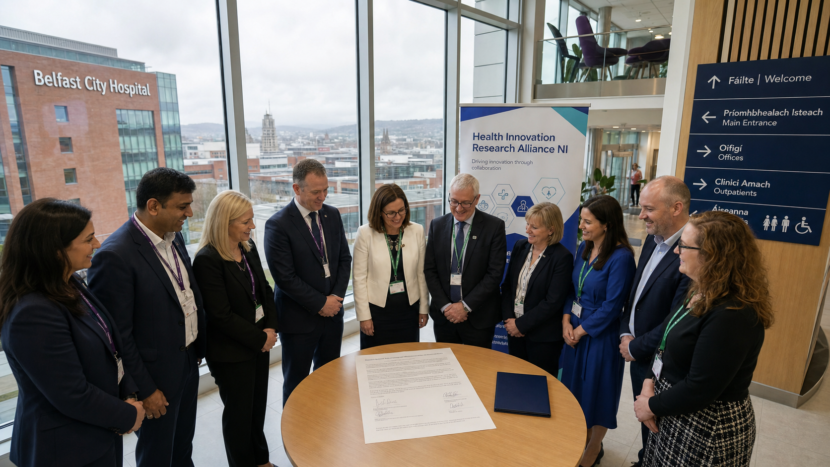 AstraZeneca Signs Landmark Partnership with Northern Ireland to Transform Healthcare and Establish Region as Life Sciences Testbed
