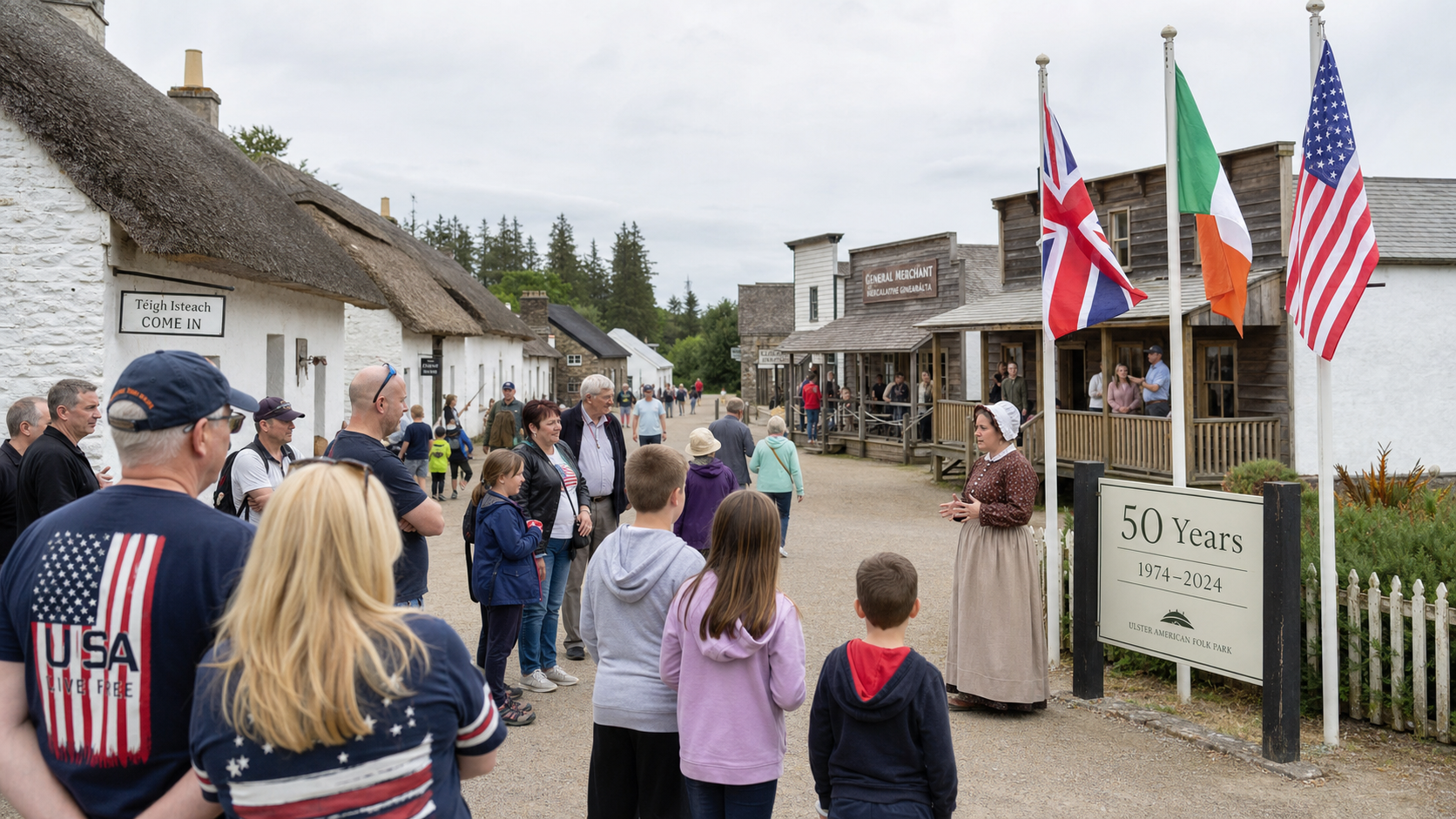 Ulster American Folk Park Marks 50 Years Celebrating the Deep Ties Between Ulster and the United States