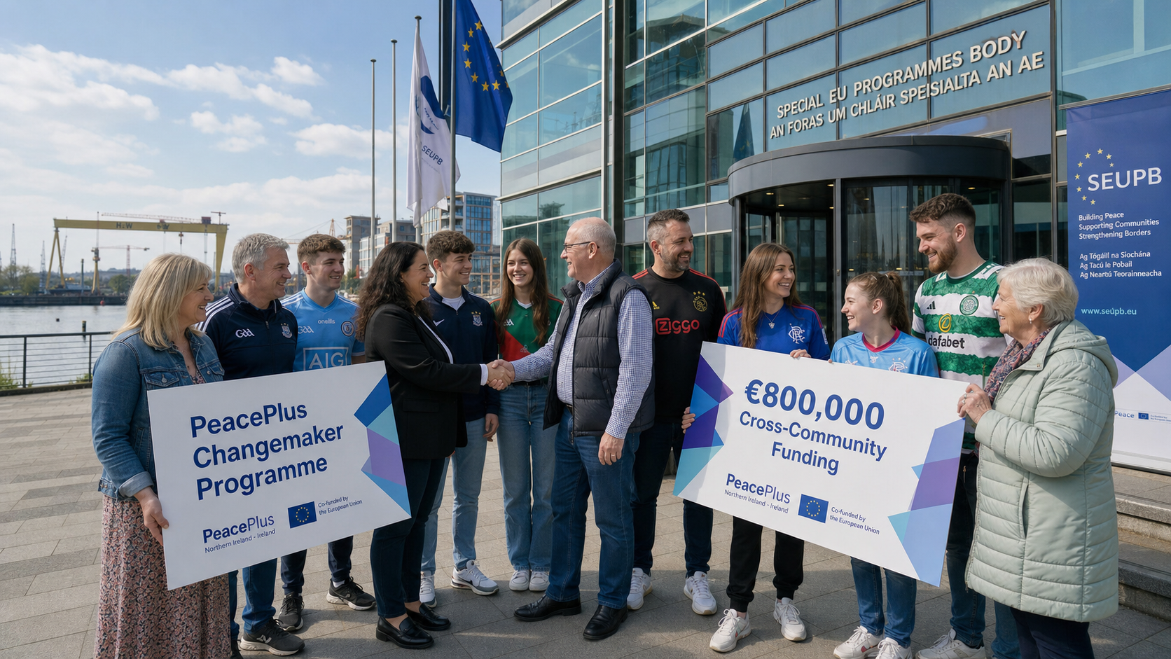 PeacePlus Changemaker Programme Funds Over €800,000 in New Cross-Community Initiatives Across Northern Ireland