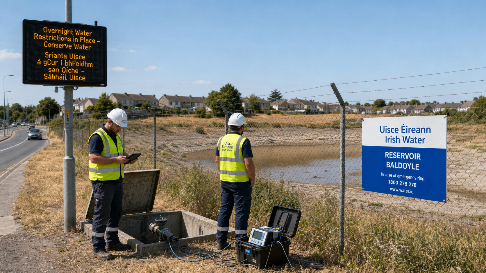 Uisce Éireann Extends Water Restrictions to 39 Supplies Nationwide as Heatwave Pushes Demand 20% Above Normal