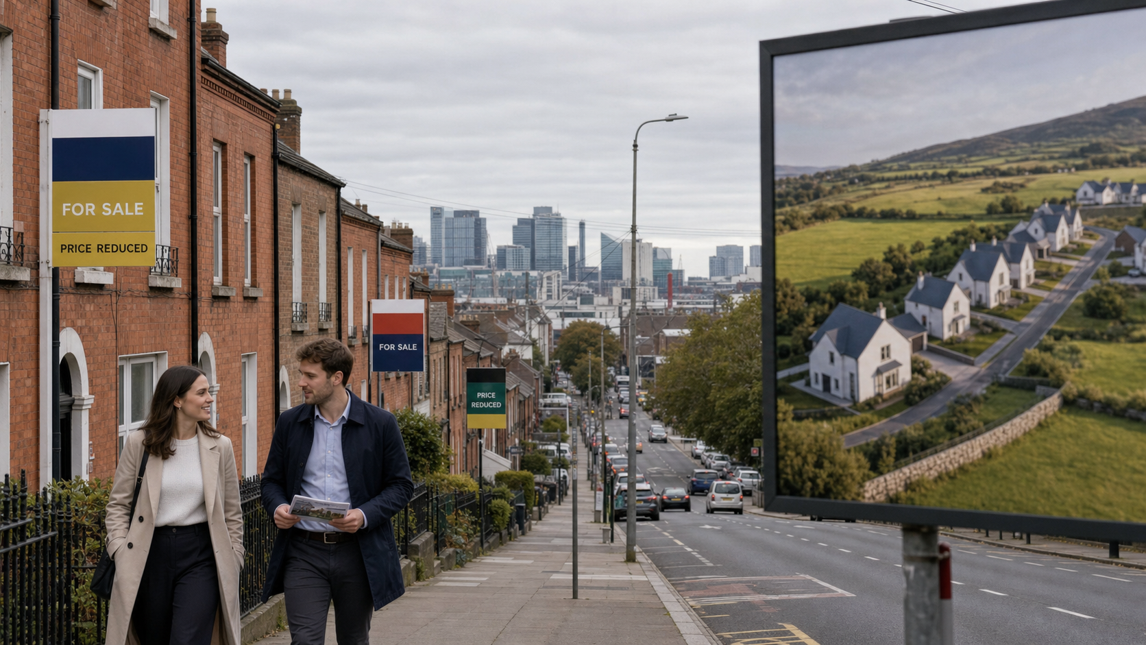 Irish Housing Market Splits in Two as Dublin Prices Fall While Rural and Regional Markets Surge