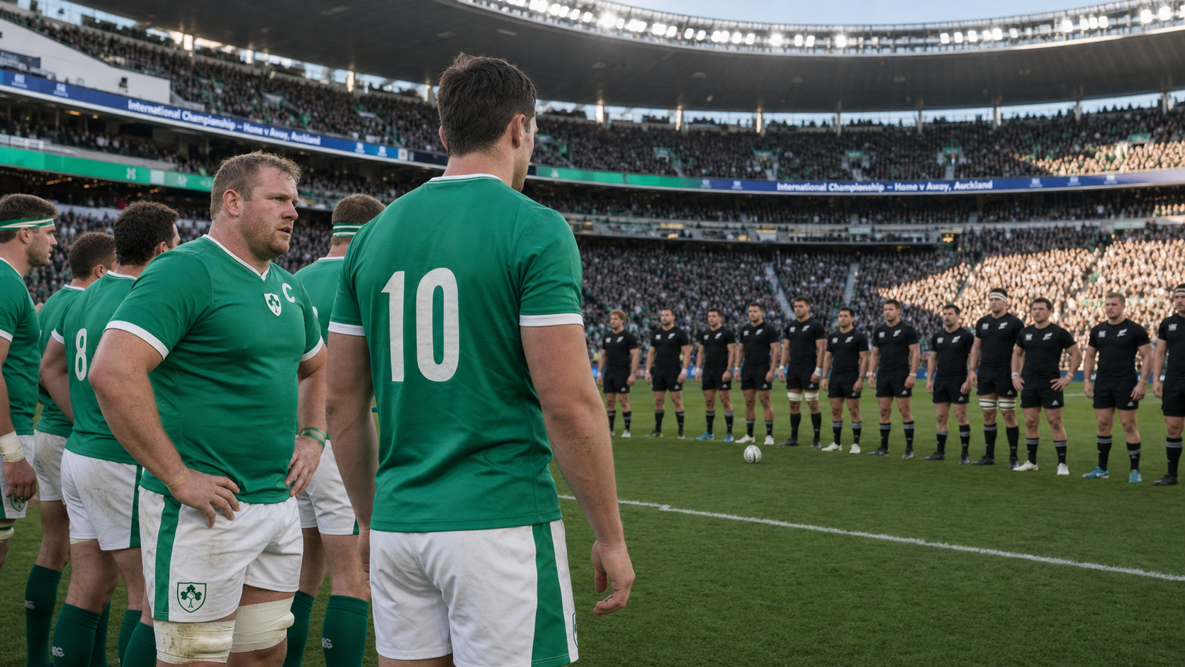 Ireland Face All Blacks at Eden Park in Nations Championship Showdown as Farrell Names Experienced Side