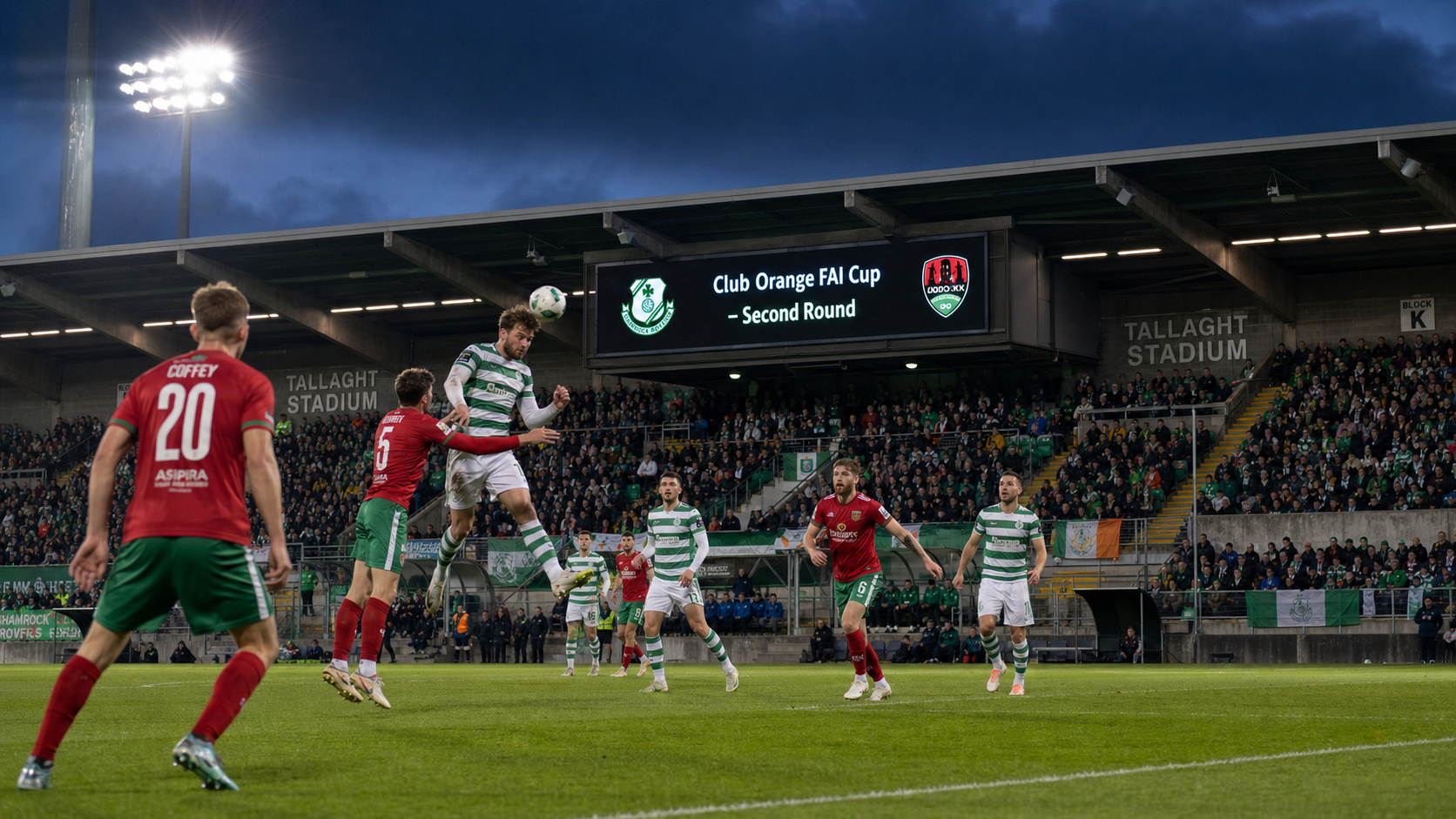 Shamrock Rovers and Cork City Meet in FAI Cup Second Round as League of Ireland Clubs Enter National Knockout