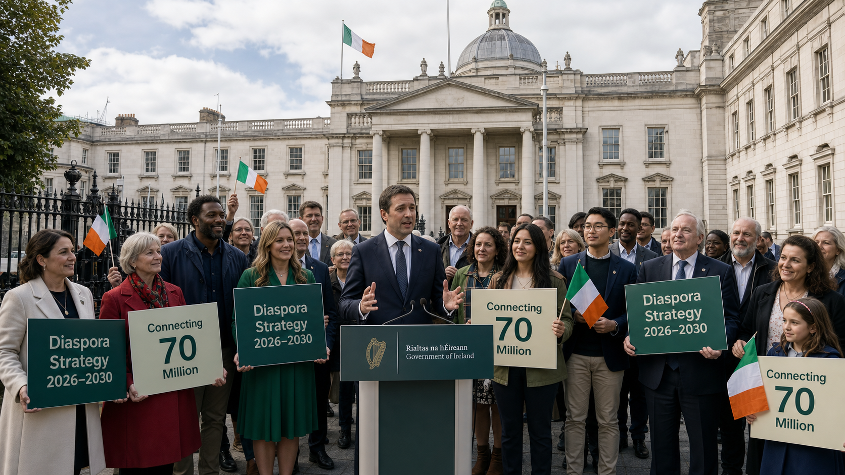 Ireland Launches New Diaspora Strategy 2026-2030 to Engage 70 Million People of Irish Descent Worldwide