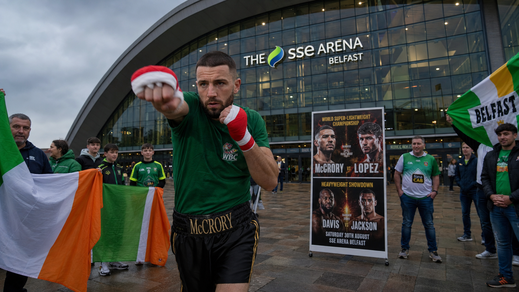 Caoimhín Agyarko Prepares for IBF World Title Shot Against Josh Kelly in Jeddah as Belfast Boxing Holds Its Breath