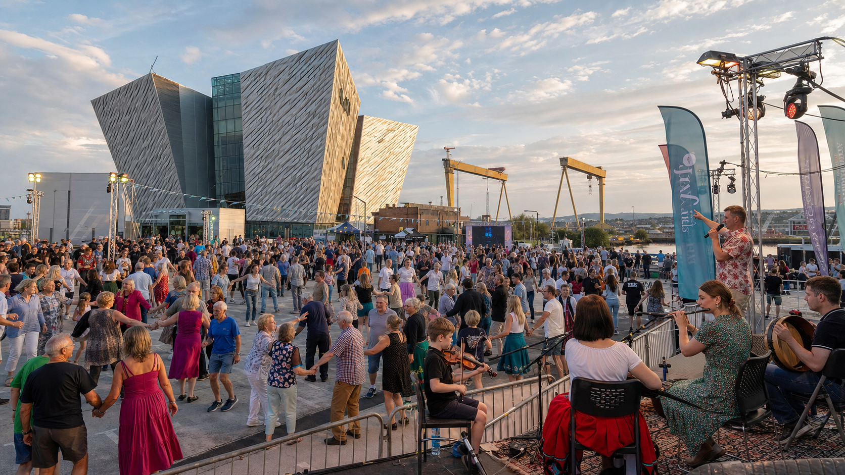 Belfast TradFest 2026 Opens with Titanic Céilí as 600 Events Across 40 Venues Celebrate Traditional Music