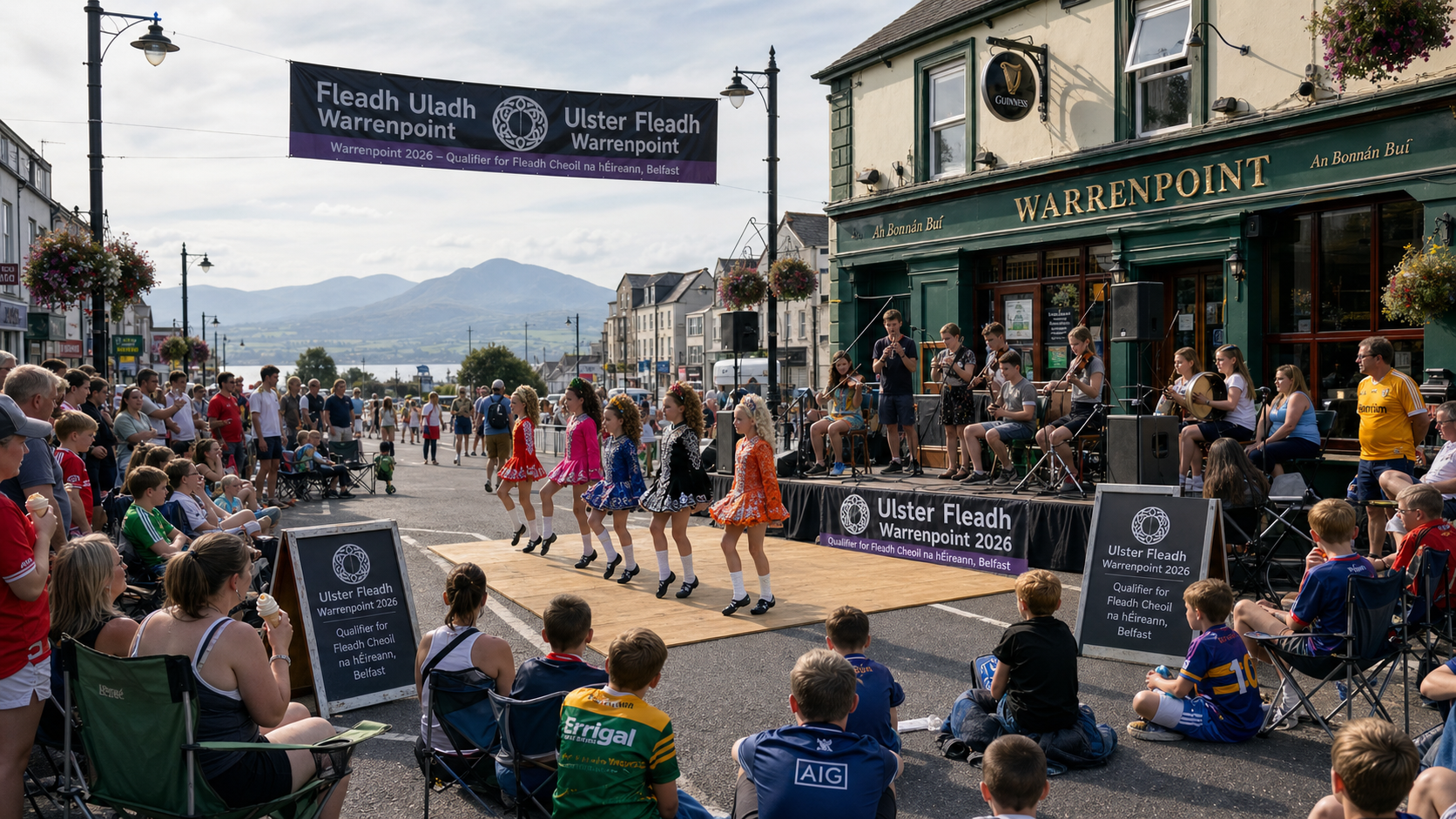 Ulster Fleadh Opens in Warrenpoint as Co Down Town Hosts Week of Traditional Music