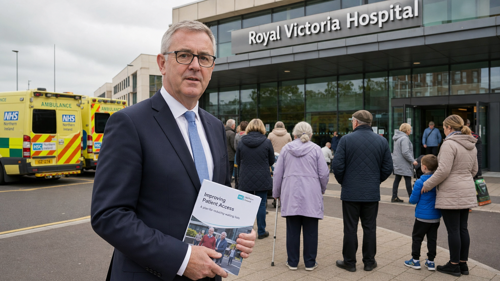 NI Health Minister Confirms £80 Million Plan to Tackle Record Waiting Lists as Half a Million Patients Wait for First Appointment