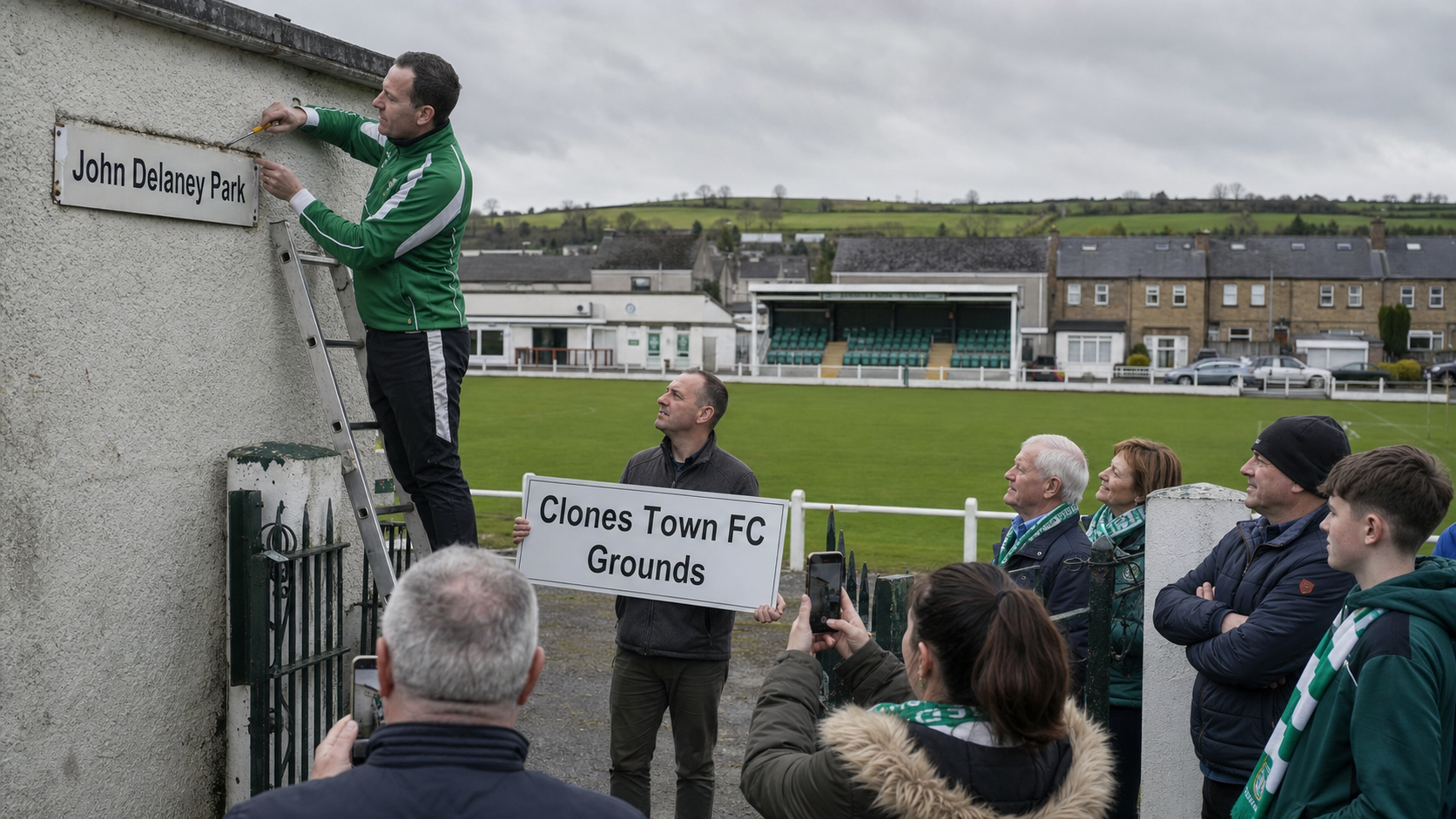Clones Town FC Votes to Remove John Delaney's Name from Club Grounds After EGM