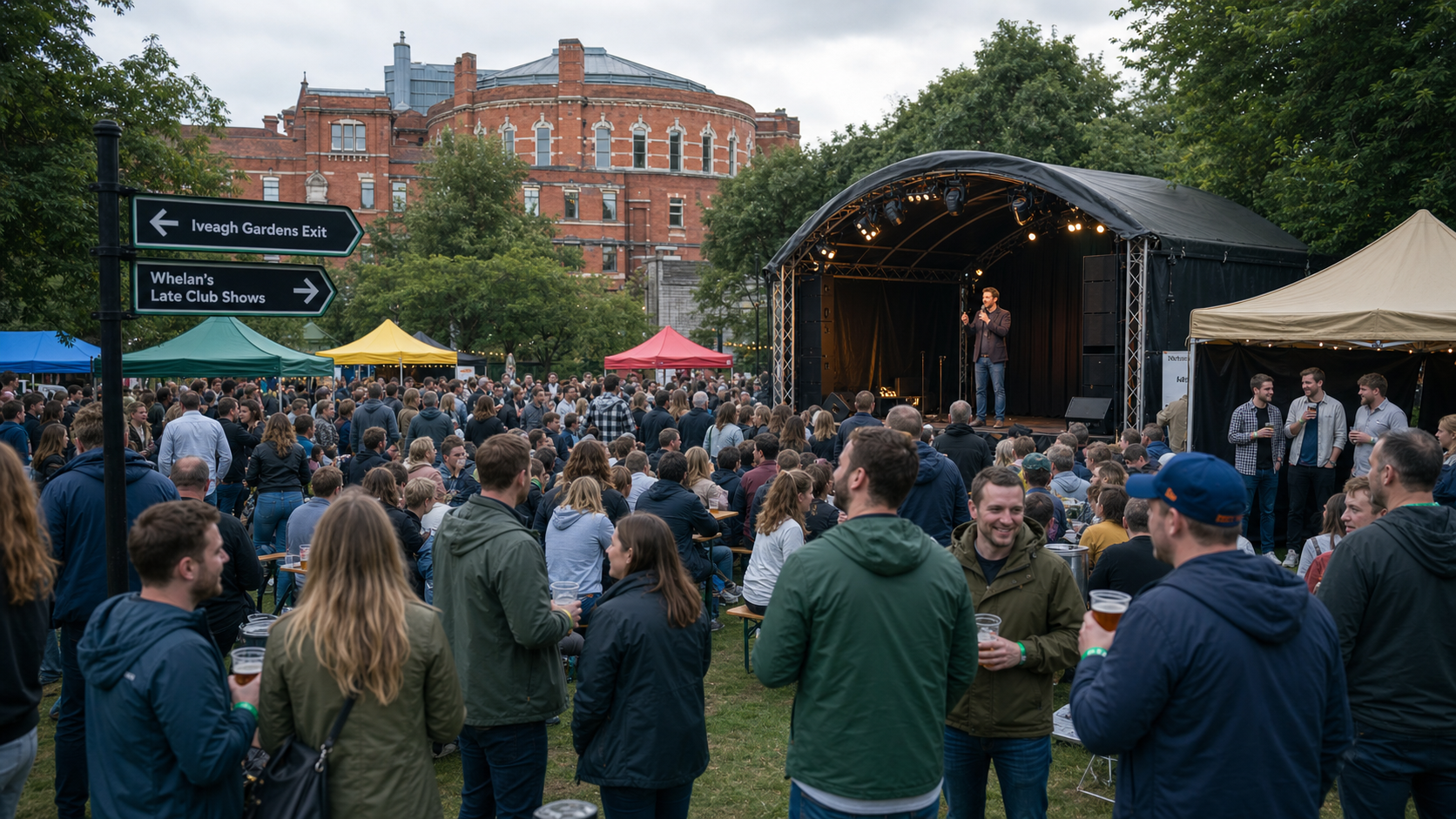 Paddy Power Comedy Festival Brings 20 Years of Laughter to Iveagh Gardens with Dylan Moran and Foil Arms & Hog
