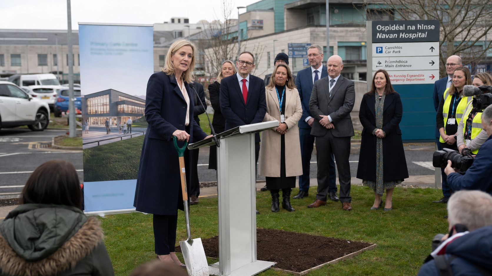 HSE Launches Navan Primary Care Centre as Minister Turns Sod on Cavan Hospital Extension