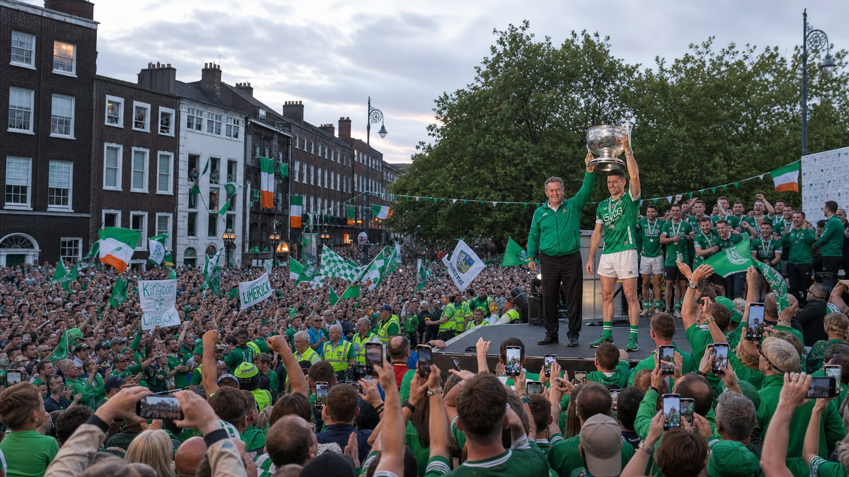 Limerick Hurlers Bring Liam MacCarthy Home in Six-Time Champions' Triumphant Homecoming