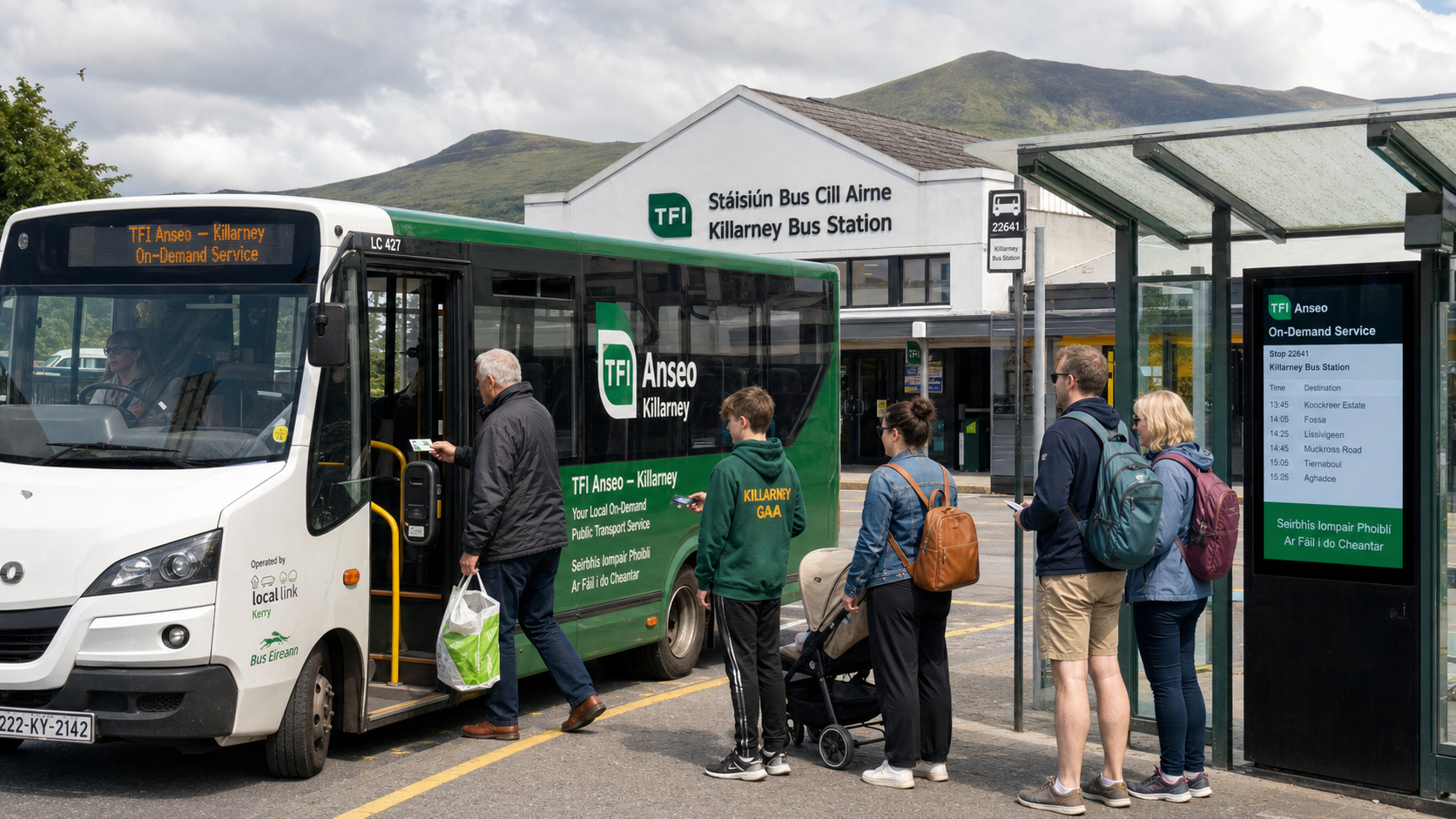 Killarney's On-Demand Bus Pilot Extended After 82,000 Journeys as Kerry Town Proves Rural Transport Can Work