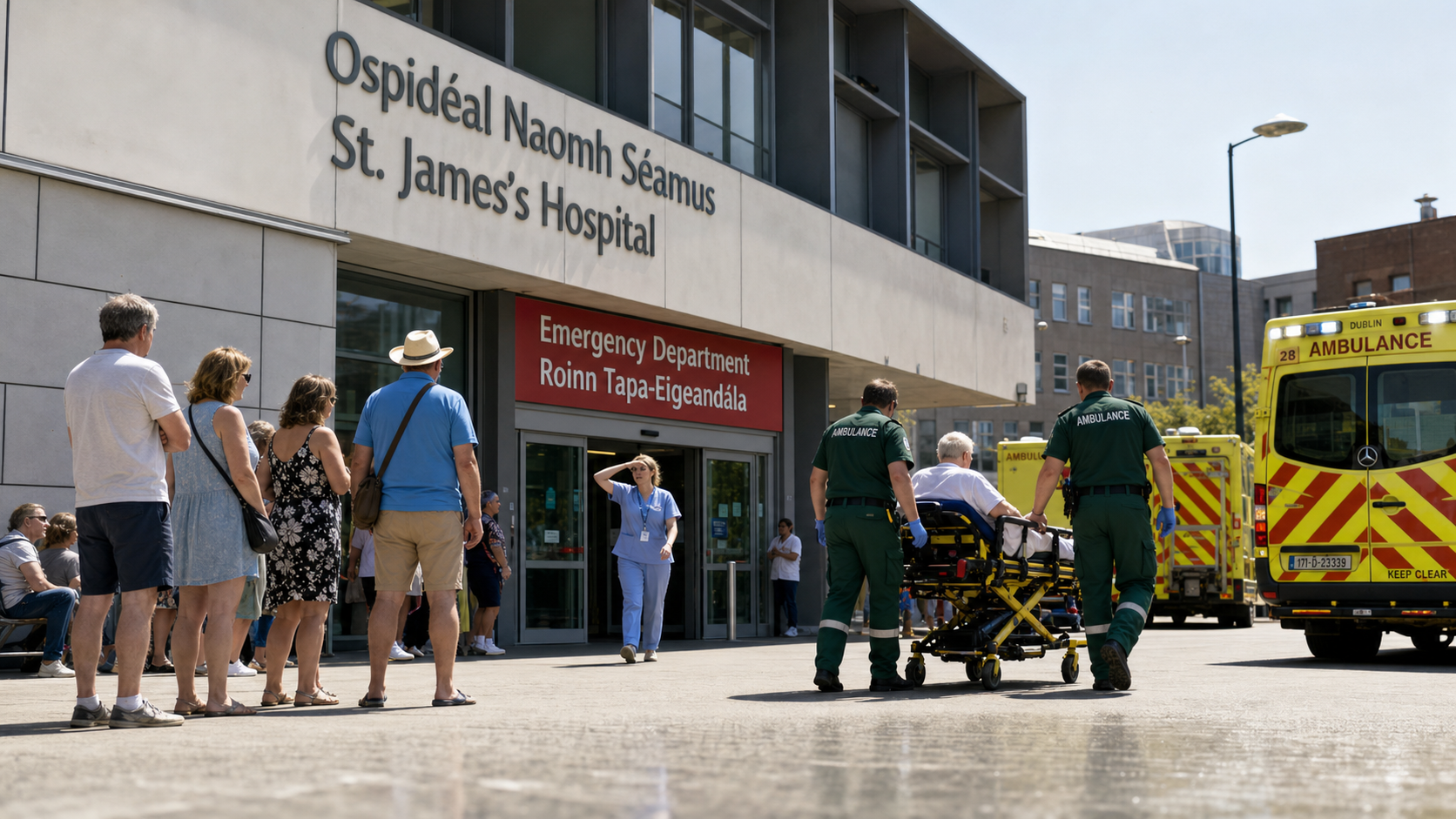 HSE Warns of Emergency Department Pressure as Summer Heatwave Drives Surge in Attendances