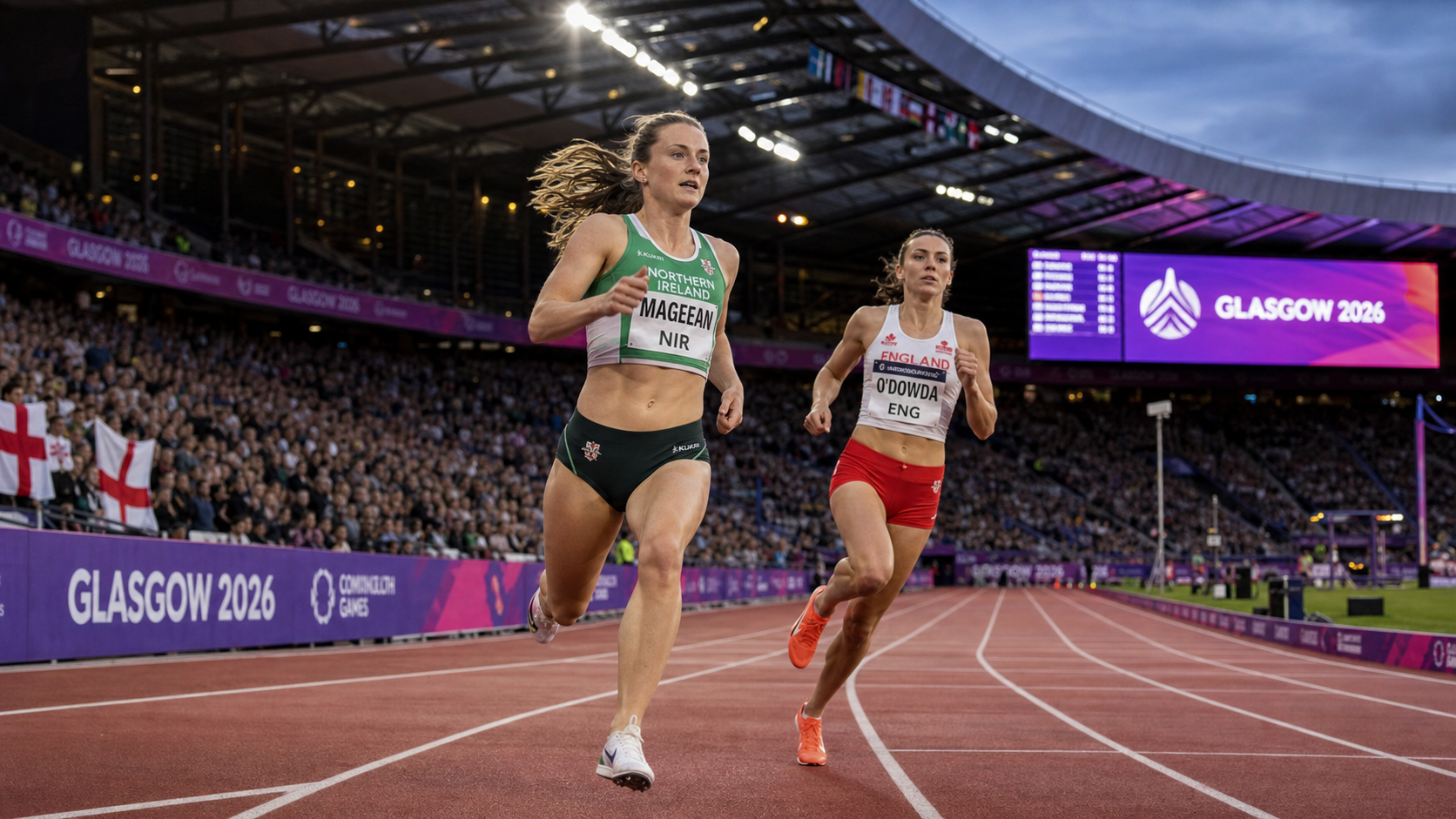 Kate O'Connor Leads Commonwealth Games Heptathlon After Day One as Gold Medal Beckons for Northern Ireland