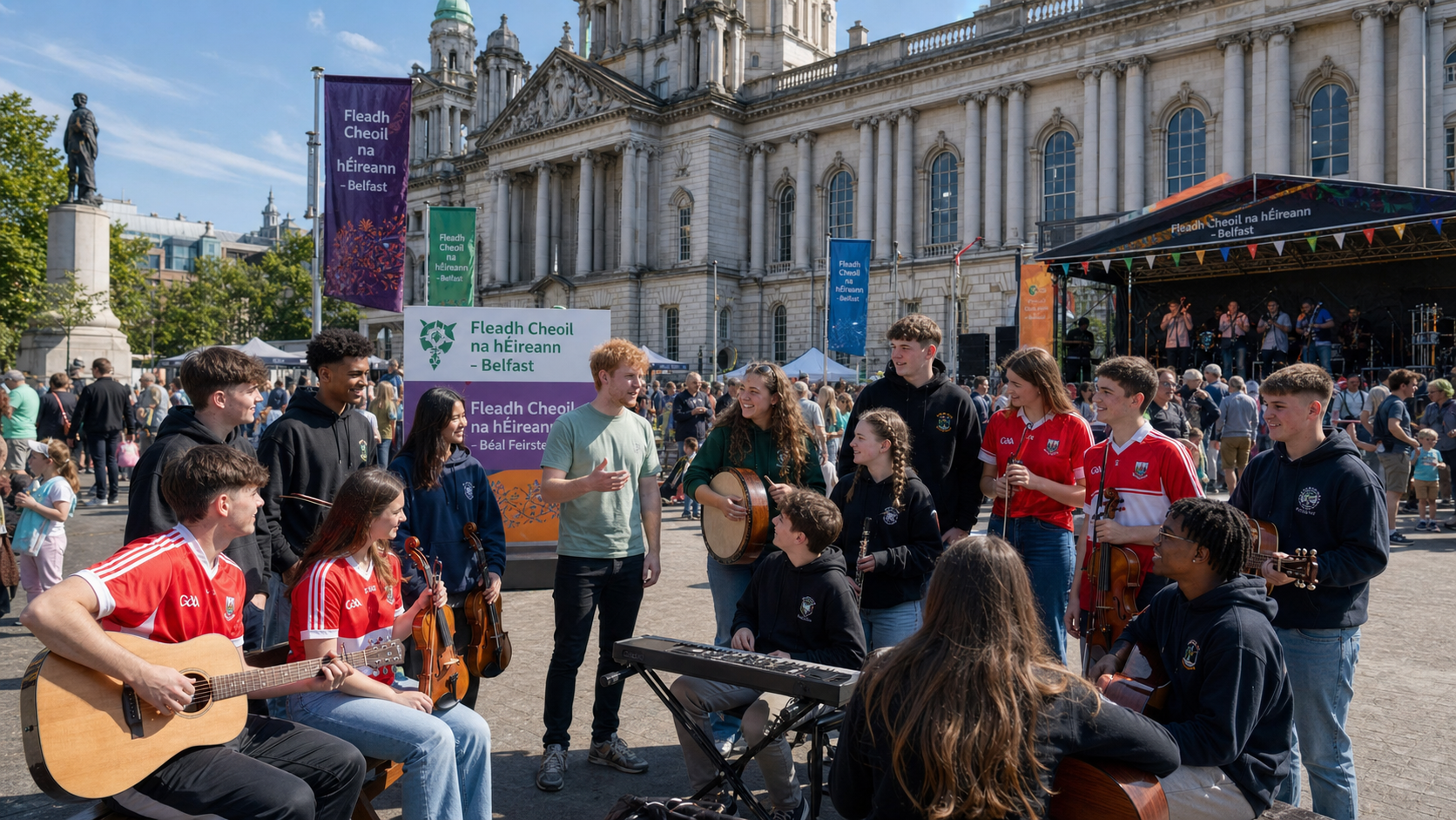 Ed Sheeran Foundation Expands to Island of Ireland with Cross-Border Youth Music Initiative