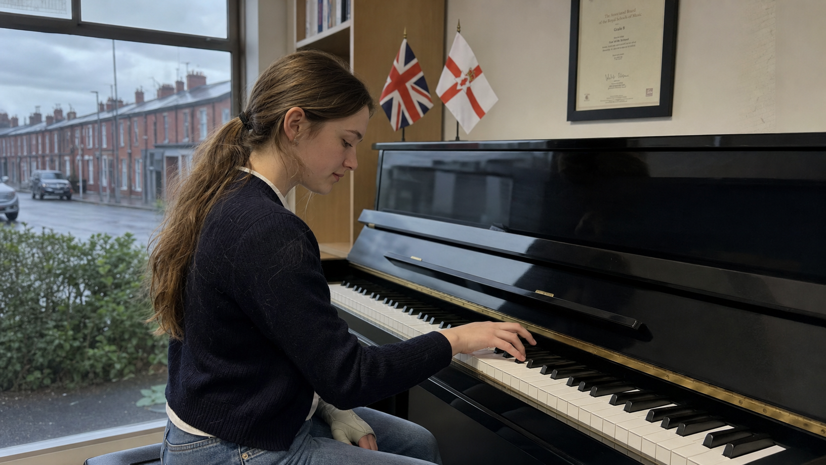 Lisburn Teenager Makes Piano History by Passing Grade 8 Exam with One Hand