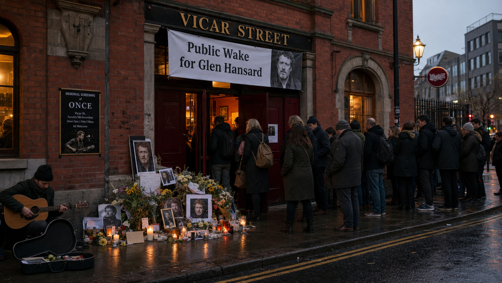 Dublin Prepares Public Wake for Glen Hansard as Ireland Continues to Mourn Oscar-Winner