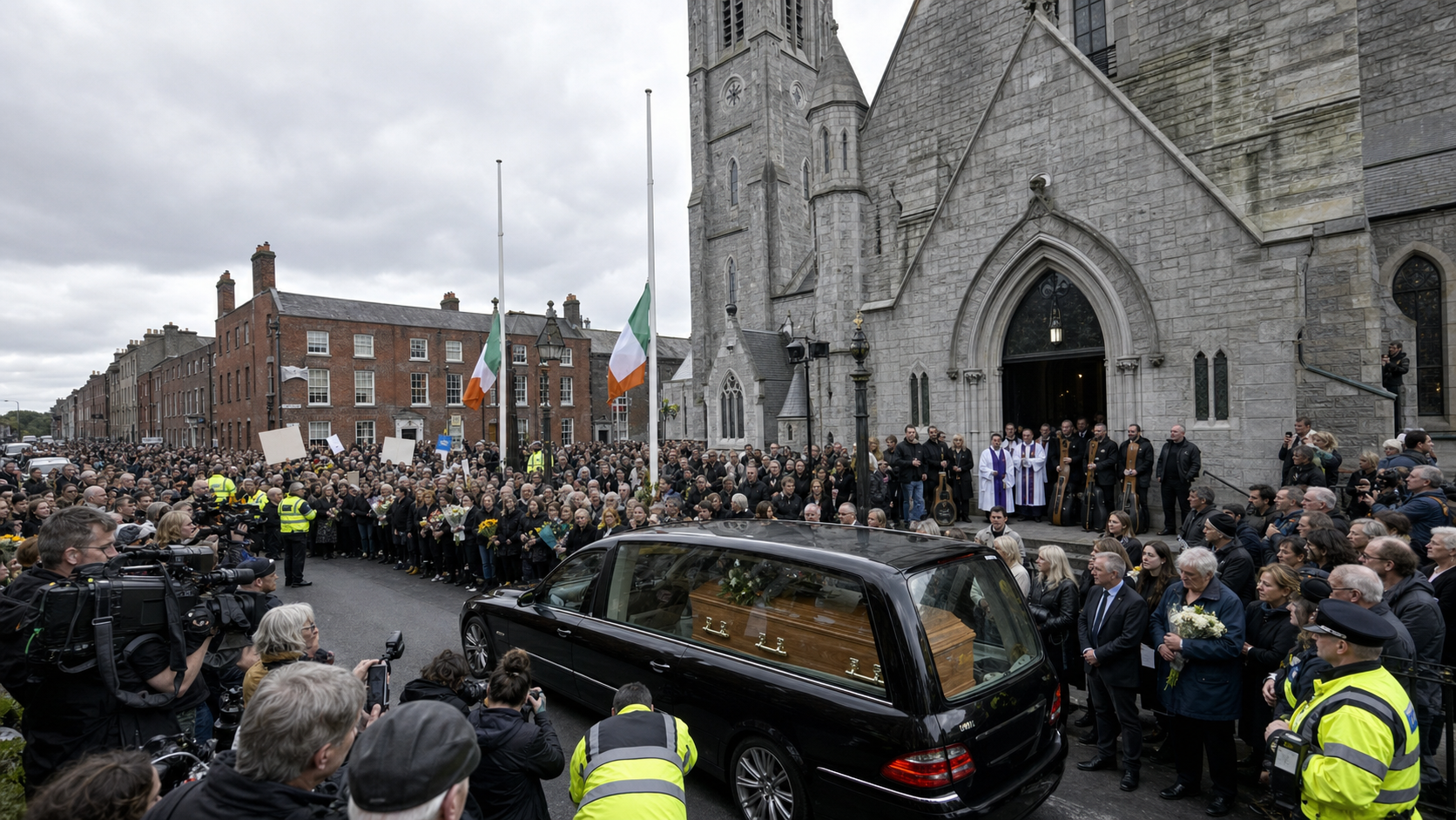 Ireland Bids Farewell to Glen Hansard at St Patrick's Cathedral as Thousands Line Dublin Streets