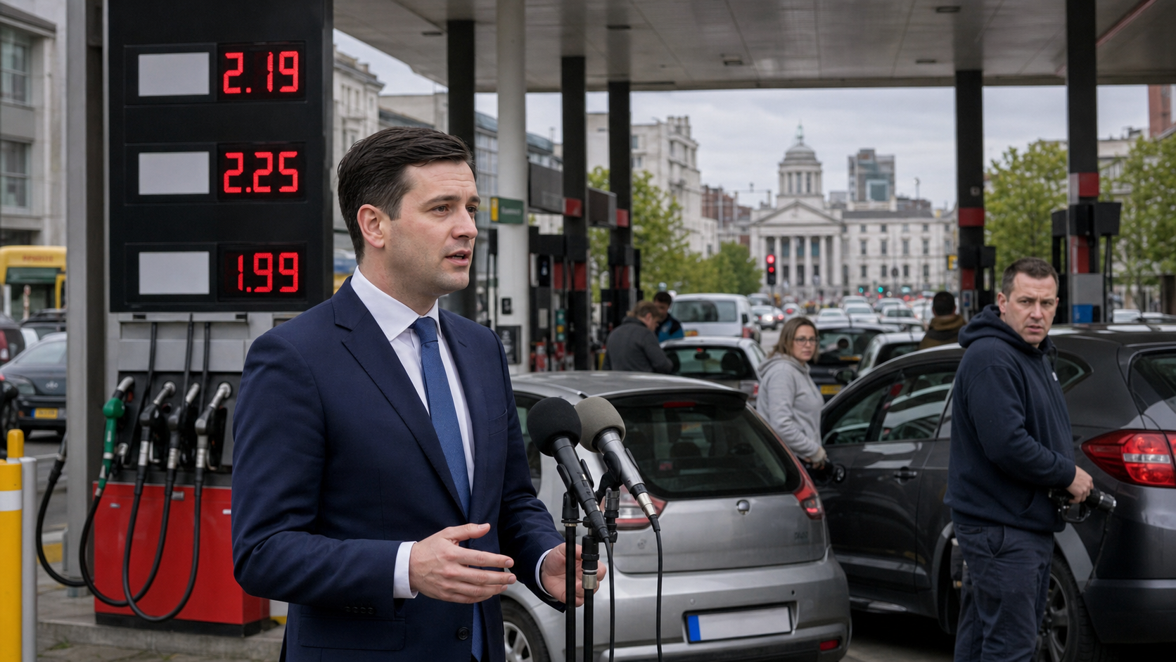 Fuel Tax Cuts Could Be Extended if Pump Prices Stay High, Minister Jack Chambers Signals