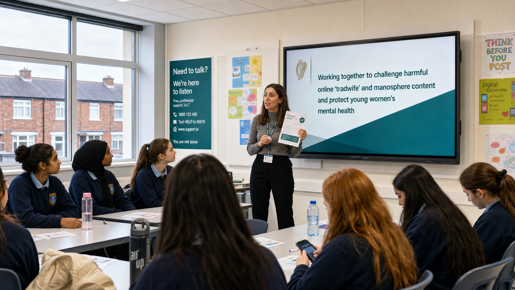 Ireland Launches New Campaign to Counter 'Tradwife' Influence on Young Women's Mental Health