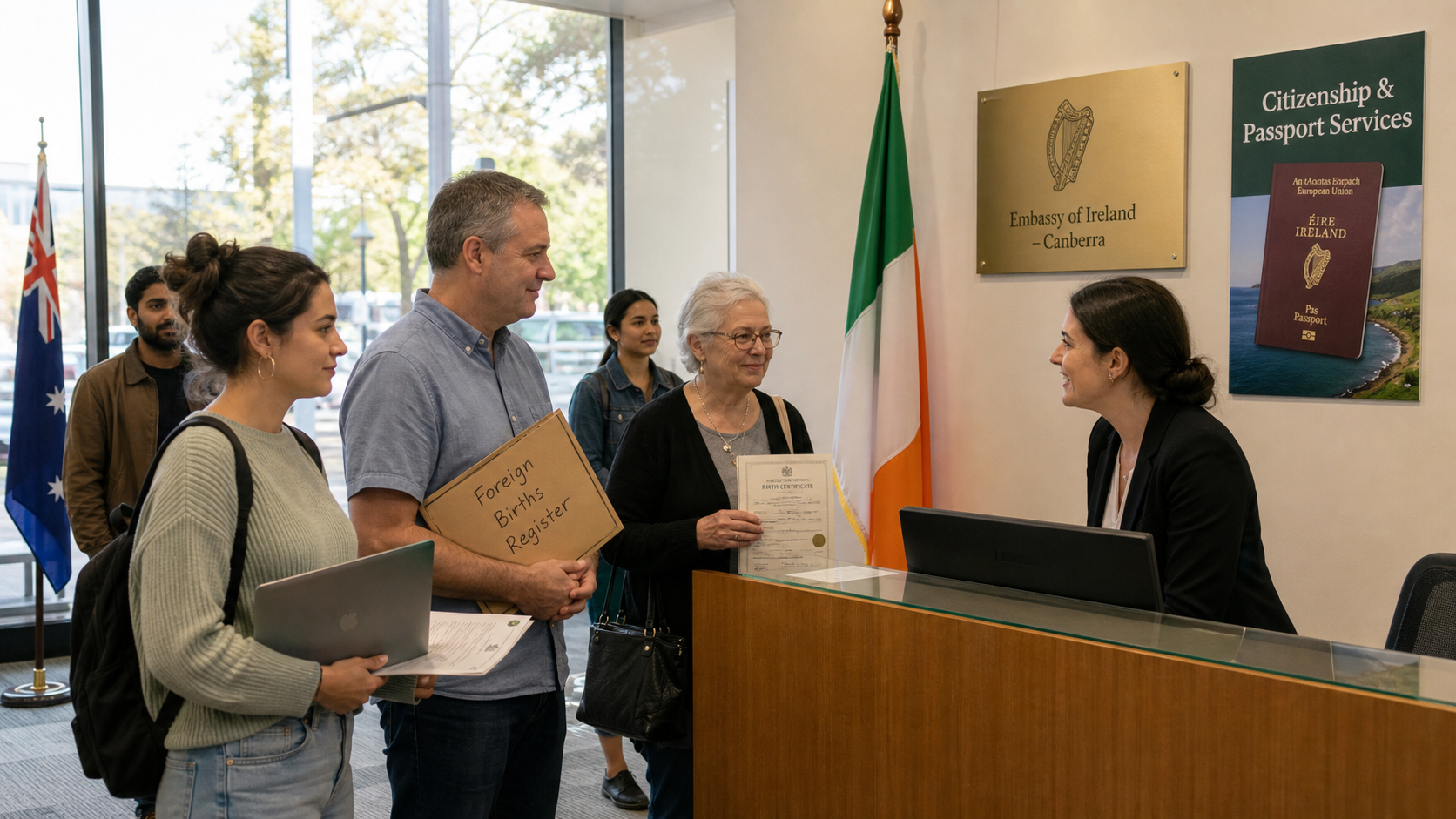 Record Number of Australians Apply for Irish Citizenship as Passport Power Drives 133% Surge