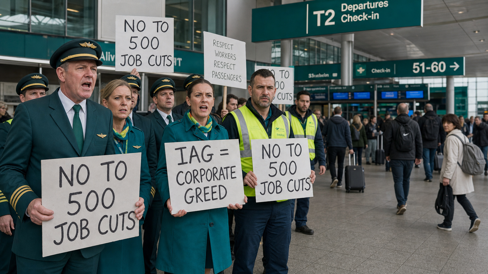 Aer Lingus Faces Union Fury as 500 Job Cuts and Four Route Closures Confirmed in IAG Restructuring