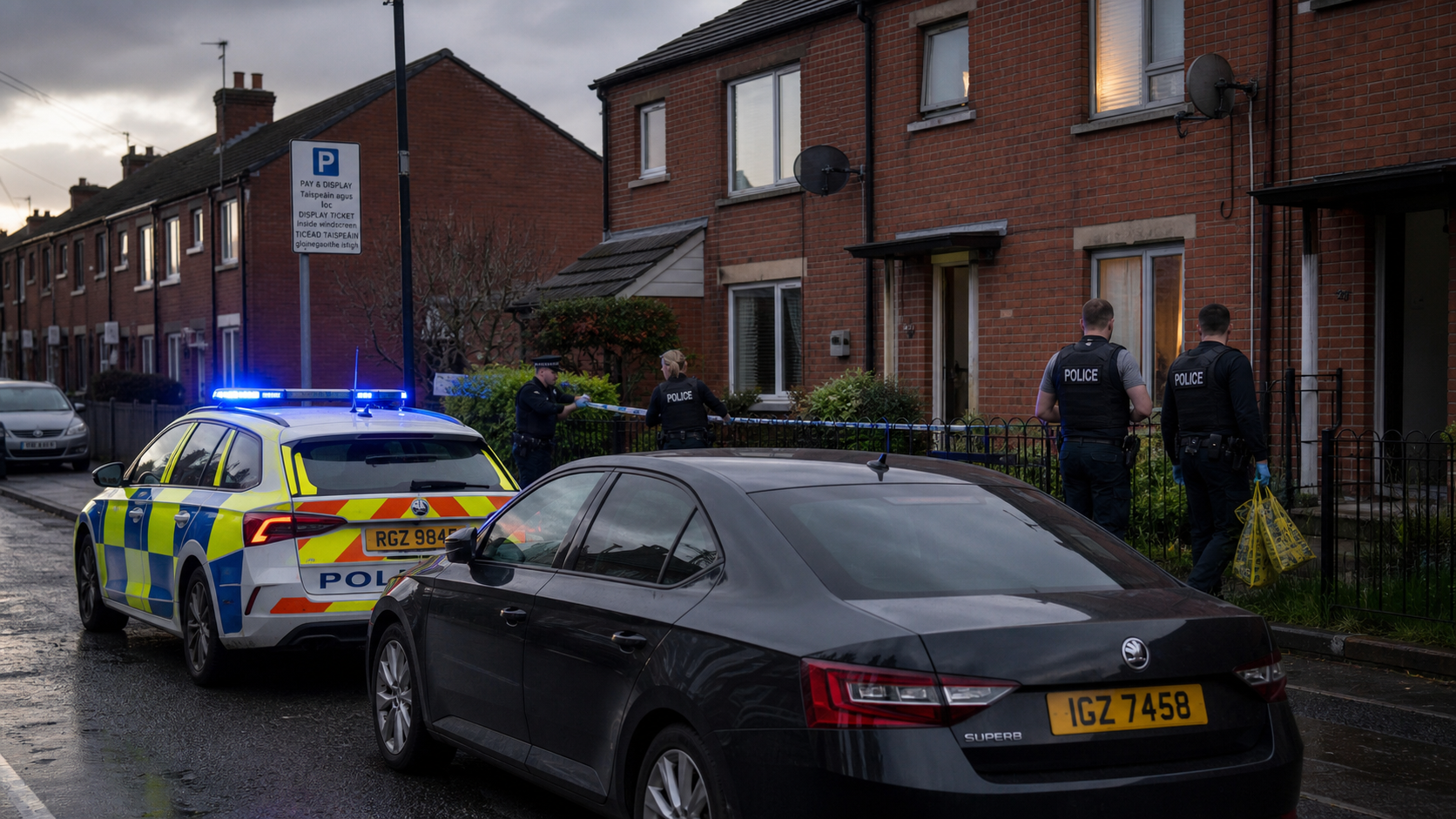 PSNI Paramilitary Crime Task Force Arrests Man After Drugs Found Hidden in Child's Bedroom in Antrim