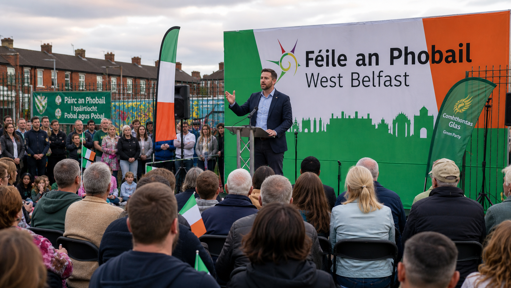 Colum Eastwood Tells Féile an Phobail That Momentum Toward Irish Unity Is 'Unstoppable'