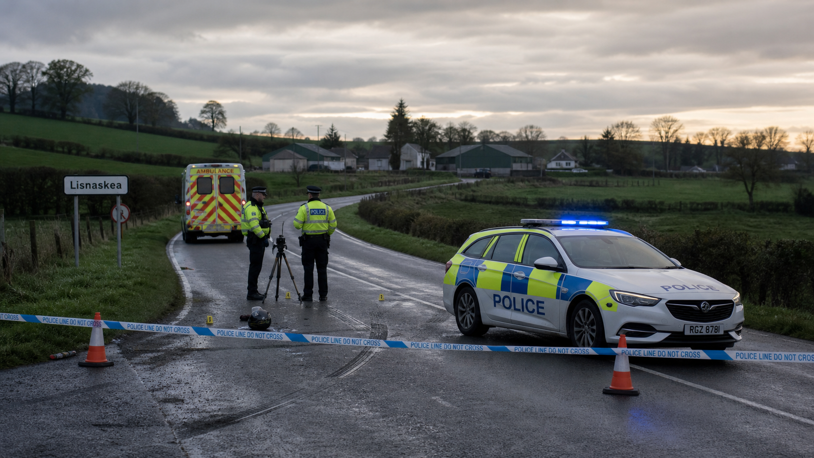 PSNI Seeks Witnesses After Motorcyclist Left in Critical Condition Following Fermanagh Crash