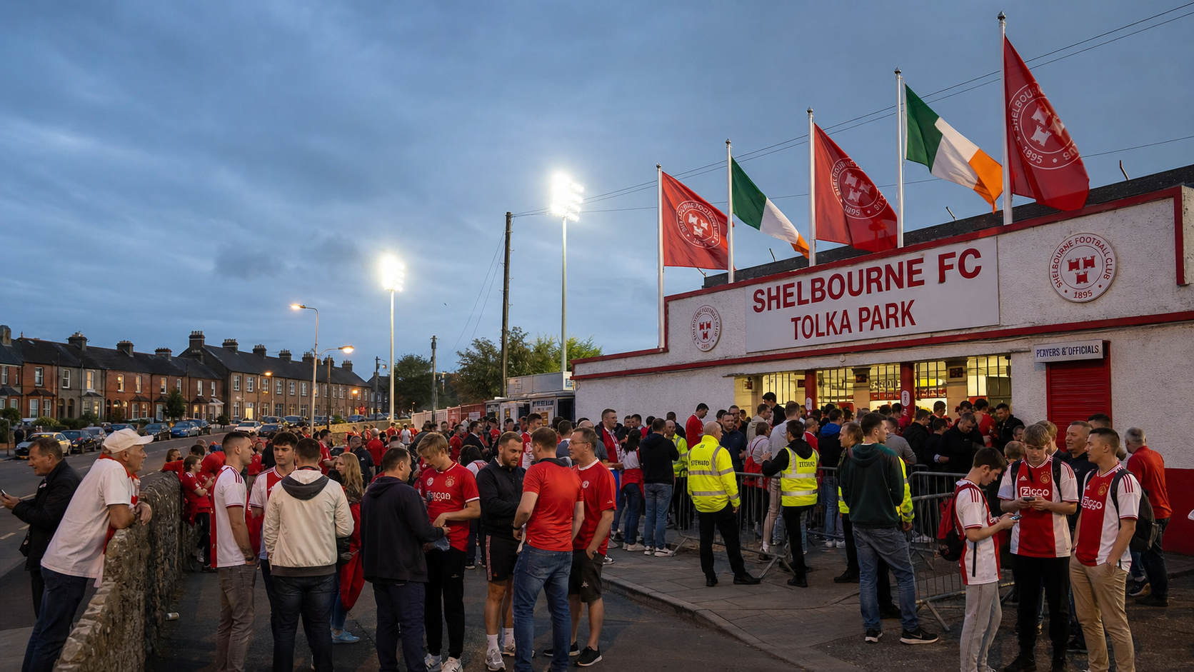 Shelbourne Face Ajax Return Leg in Dublin After 3-1 First Leg Defeat in Amsterdam