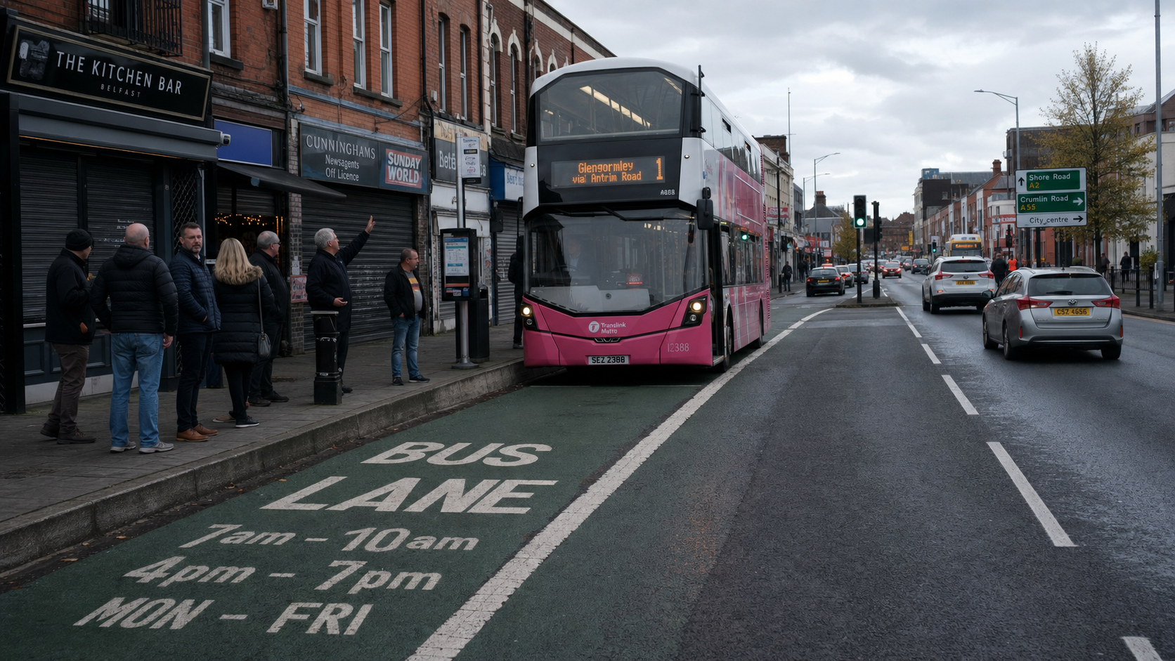 North Belfast Bus Lane Extension Postponed After 40 Objections Halt Infrastructure Plan
