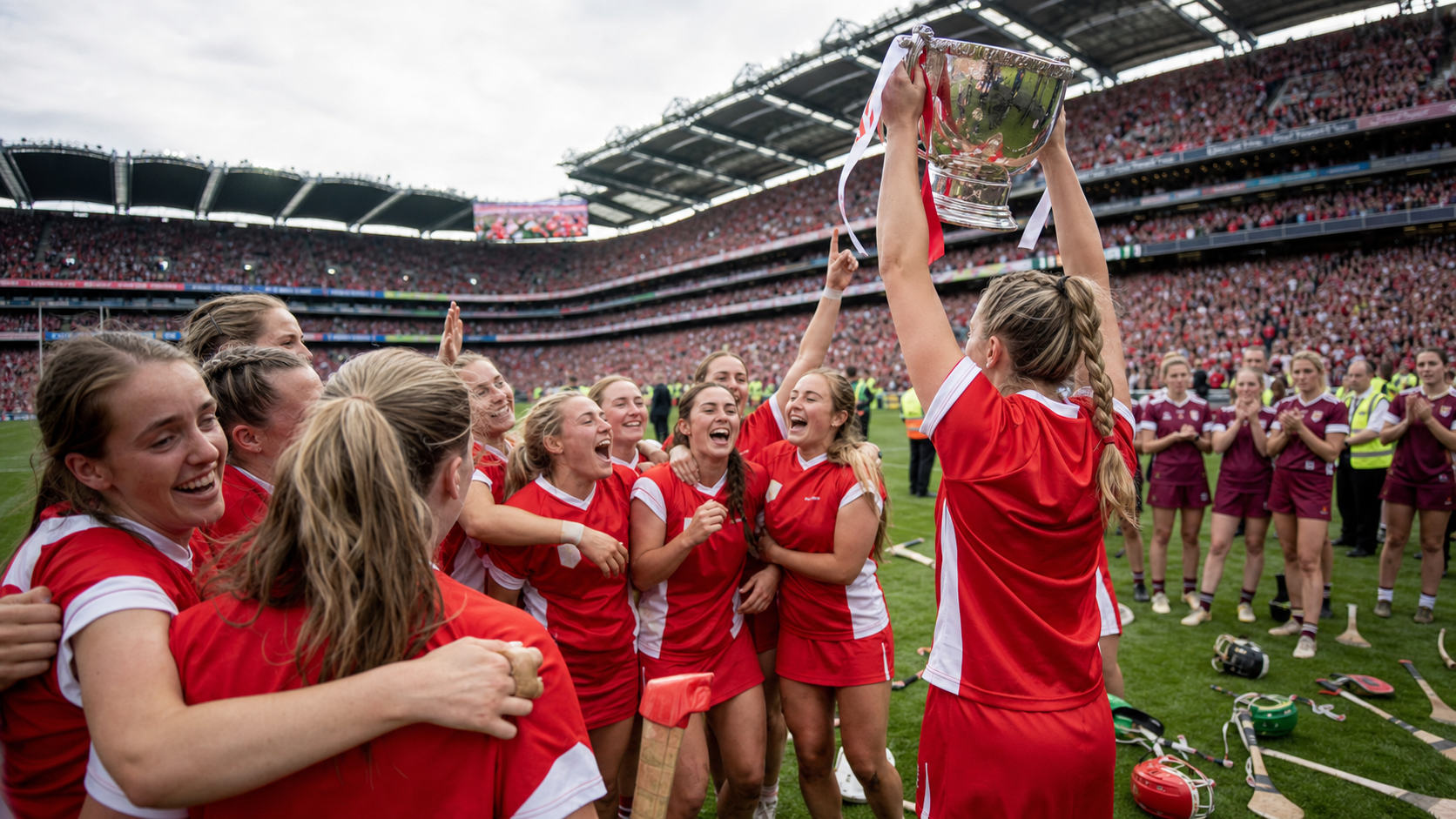 Cork Reclaim All-Ireland Camogie Title with Dramatic Win Over Galway at Croke Park