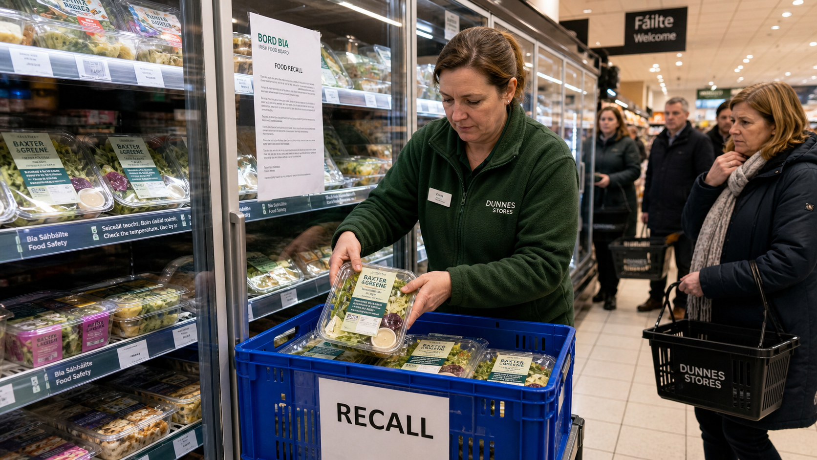 FSAI Recalls Over 40 Dunnes Stores Salad Products Over Salmonella Risk in Sesame Seeds