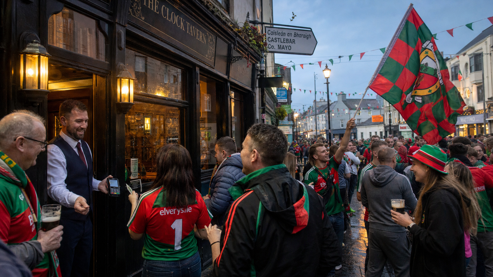Mayo Pub Spending Surges 1,000% After All-Ireland Win as County Celebrates Historic Title
