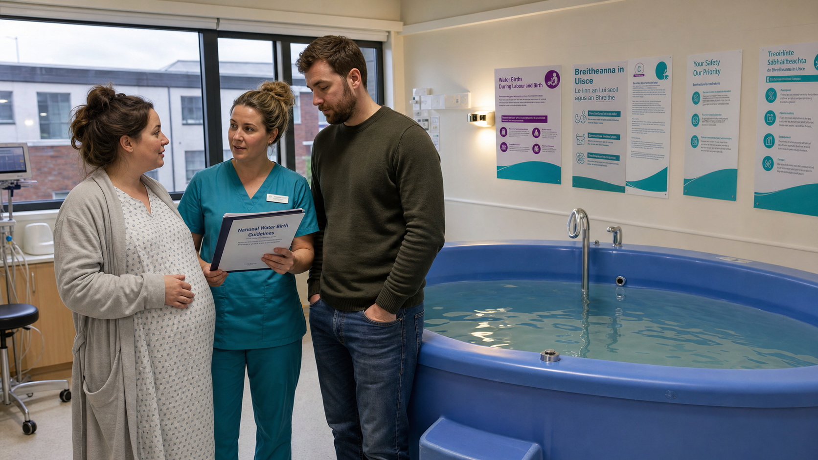New Water Birth Guidelines Aim to Standardise Care for Women Across Irish Maternity Units