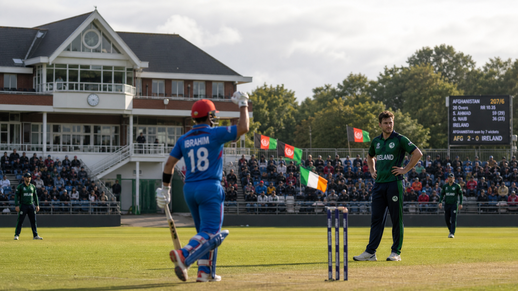 Afghanistan Take 2-0 Series Lead Over Ireland After Third ODI Win in Belfast as Fourth Match Looms